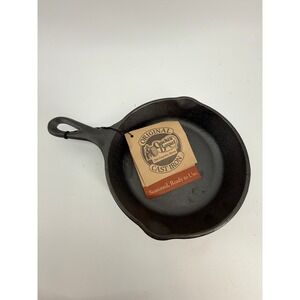 Cracker Barrel Cast Iron Skillet 6.5 in Black New Seasoned Mini Pan L3SK3CB